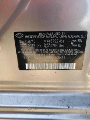 Photo 11 VIN: 5NPDH4AE8BH005464 - HYUNDAI ELANTRA 