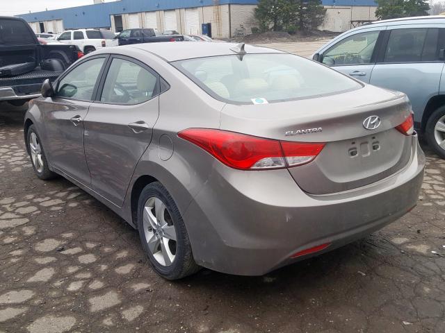 Photo 2 VIN: 5NPDH4AE8BH005853 - HYUNDAI ELANTRA GL 