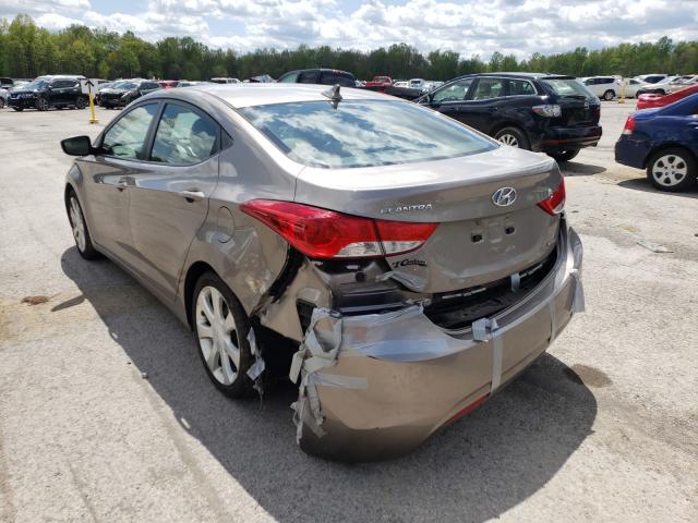 Photo 2 VIN: 5NPDH4AE8BH006453 - HYUNDAI ELANTRA GL 