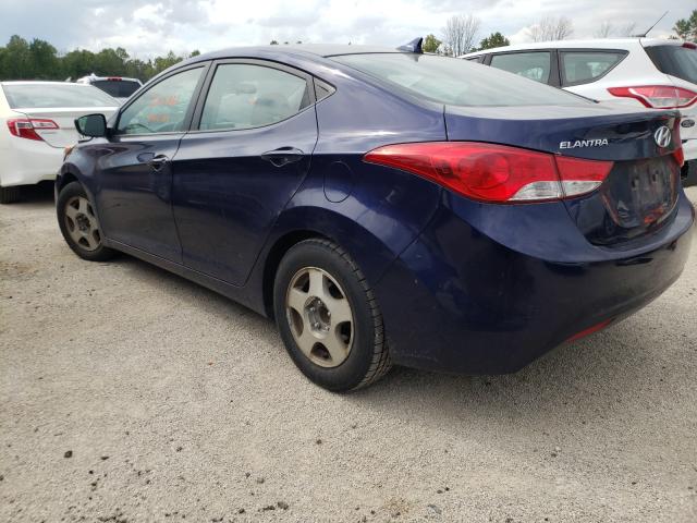 Photo 2 VIN: 5NPDH4AE8BH012656 - HYUNDAI ELANTRA GL 