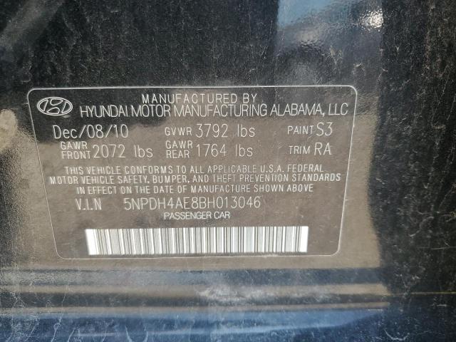 Photo 11 VIN: 5NPDH4AE8BH013046 - HYUNDAI ELANTRA 