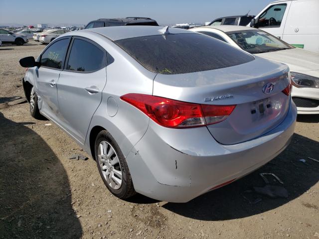 Photo 2 VIN: 5NPDH4AE8BH032003 - HYUNDAI ELANTRA GL 