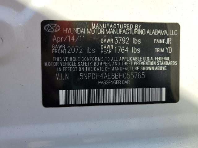 Photo 11 VIN: 5NPDH4AE8BH055765 - HYUNDAI ELANTRA GL 