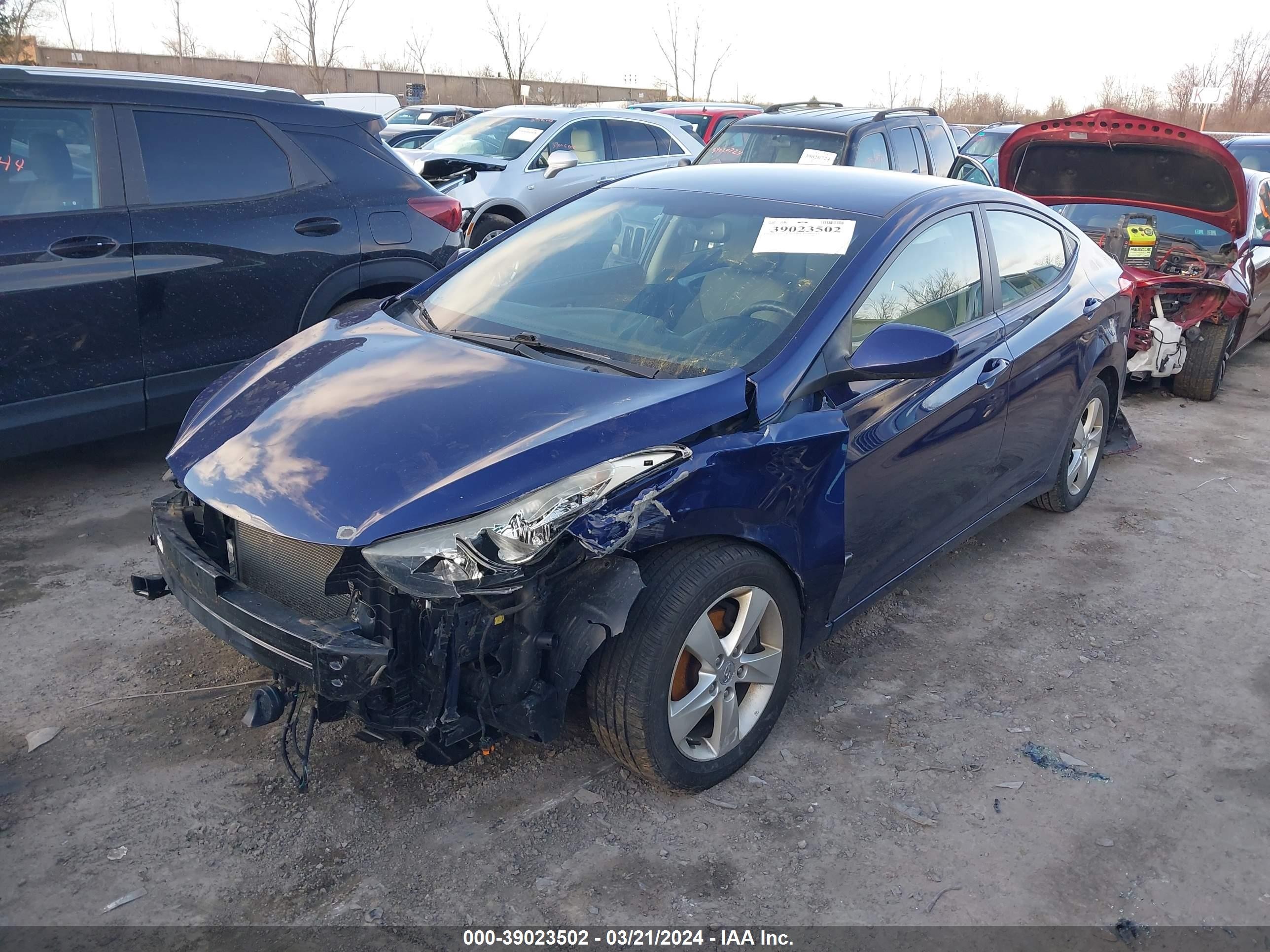 Photo 1 VIN: 5NPDH4AE8CH082644 - HYUNDAI ELANTRA 