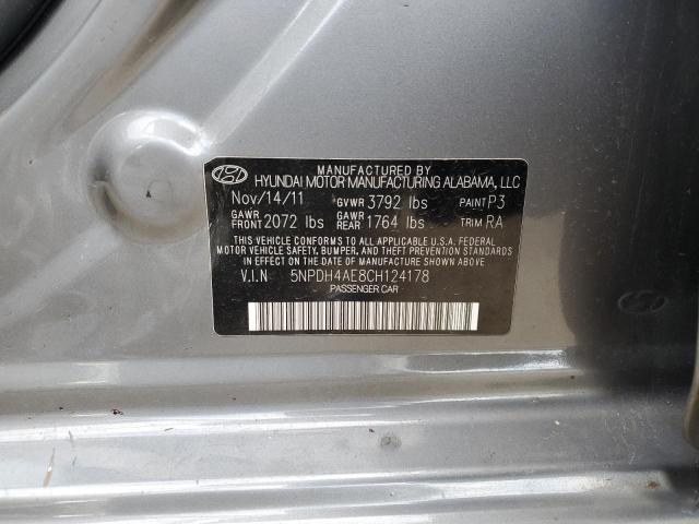 Photo 12 VIN: 5NPDH4AE8CH124178 - HYUNDAI ELANTRA 