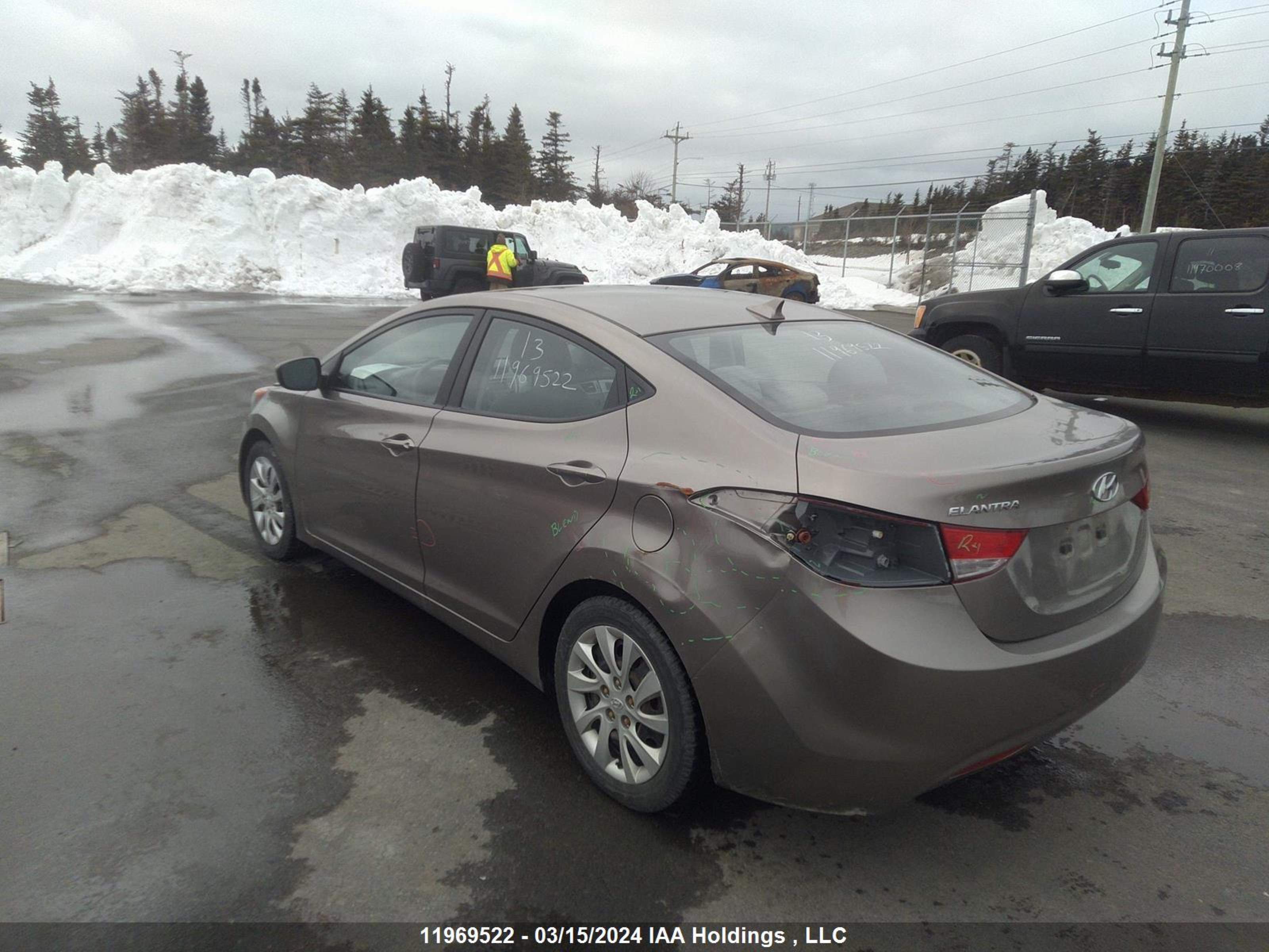 Photo 2 VIN: 5NPDH4AE8DH189078 - HYUNDAI ELANTRA 