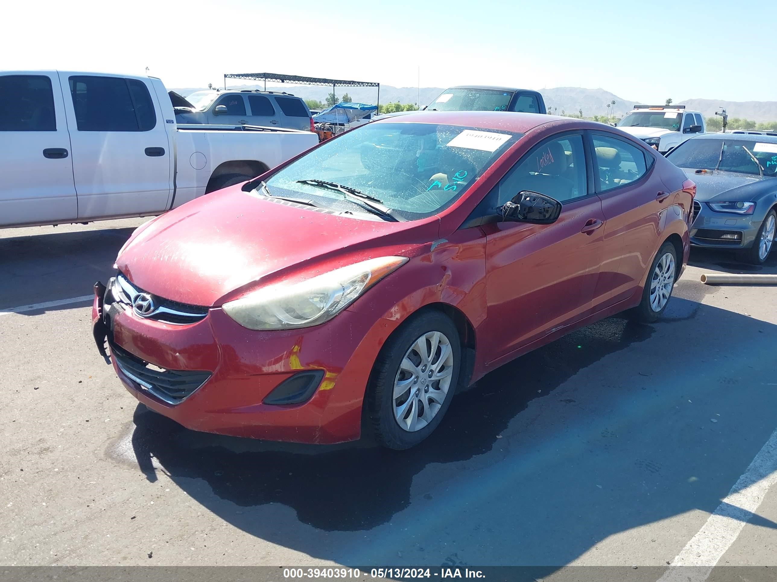 Photo 1 VIN: 5NPDH4AE8DH211399 - HYUNDAI ELANTRA 