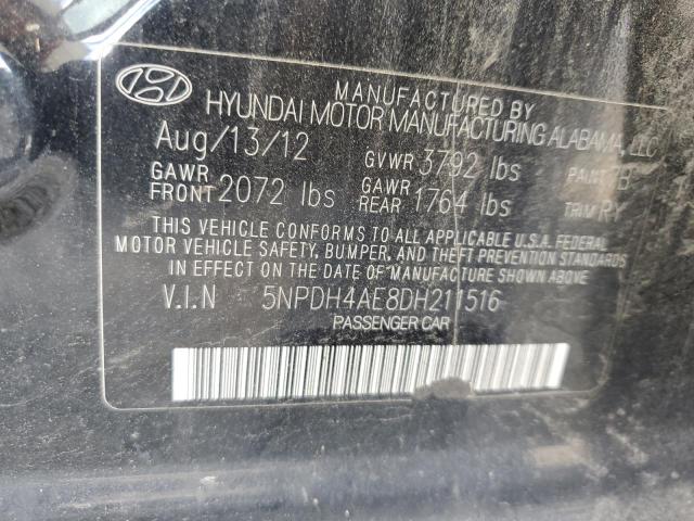 Photo 11 VIN: 5NPDH4AE8DH211516 - HYUNDAI ELANTRA 