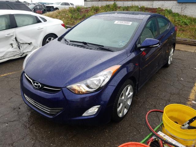 Photo 1 VIN: 5NPDH4AE8DH219101 - HYUNDAI ELANTRA GL 