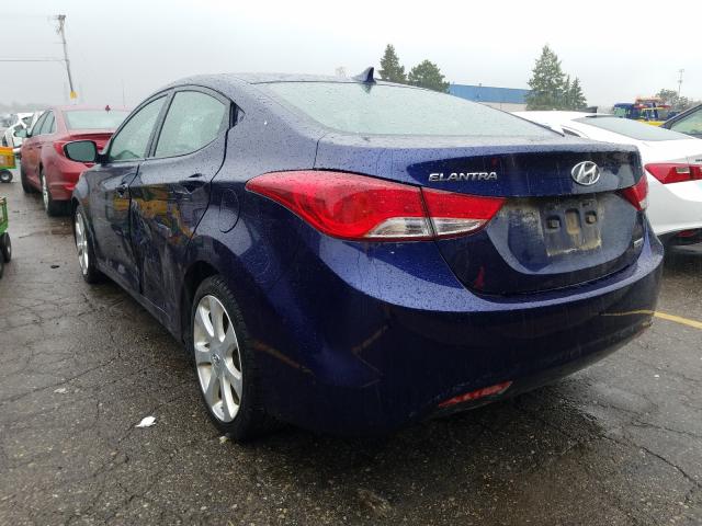 Photo 2 VIN: 5NPDH4AE8DH219101 - HYUNDAI ELANTRA GL 