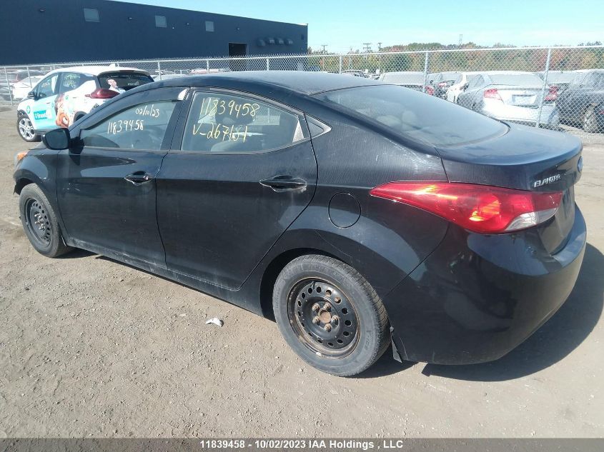 Photo 2 VIN: 5NPDH4AE8DH267181 - HYUNDAI ELANTRA 