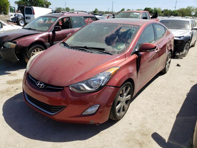 Photo 1 VIN: 5NPDH4AE8DH298012 - HYUNDAI ELANTRA GL 