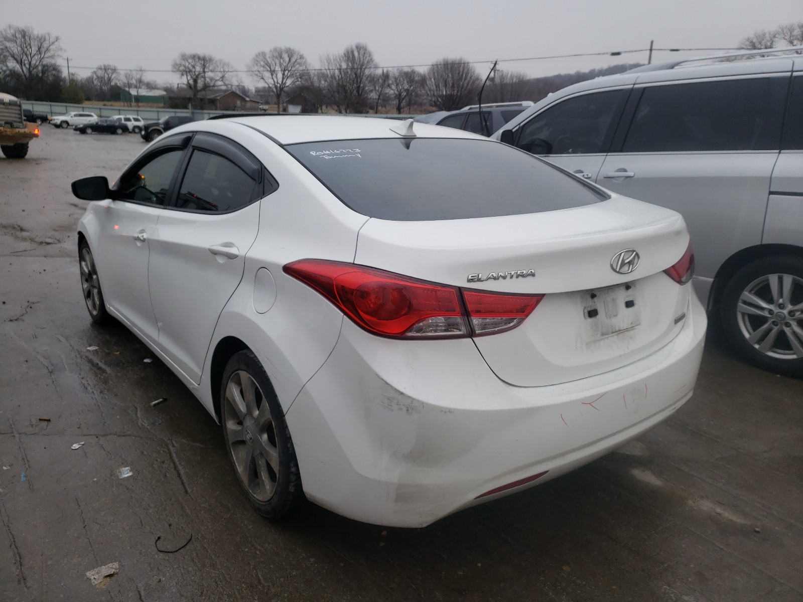 Photo 2 VIN: 5NPDH4AE8DH317612 - HYUNDAI ELANTRA GL 