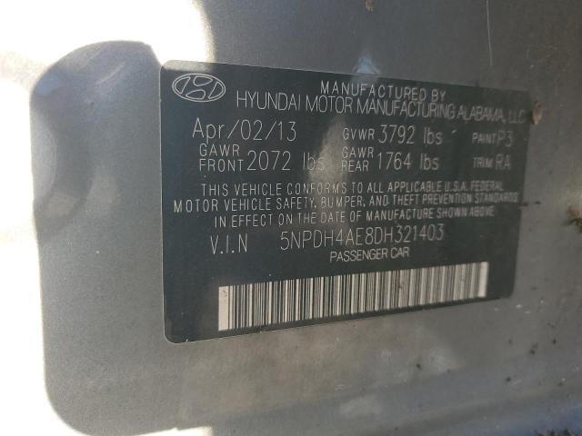 Photo 11 VIN: 5NPDH4AE8DH321403 - HYUNDAI ELANTRA 