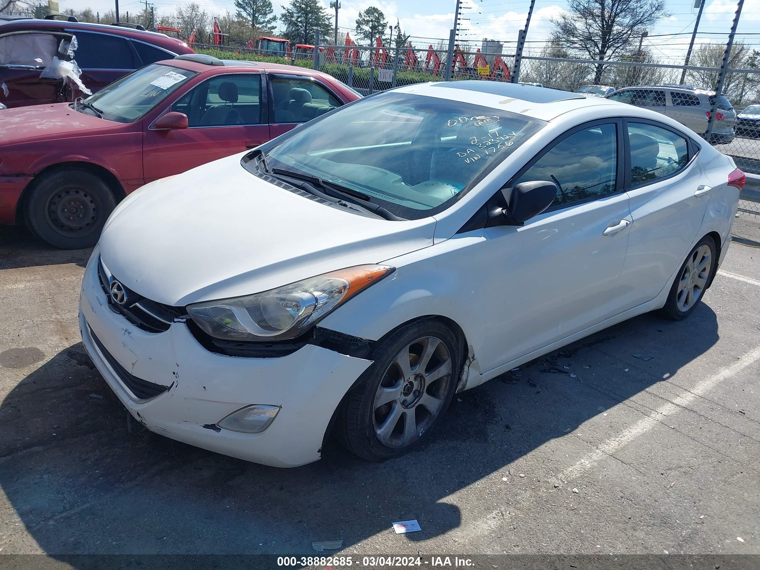 Photo 1 VIN: 5NPDH4AE8DH321756 - HYUNDAI ELANTRA 