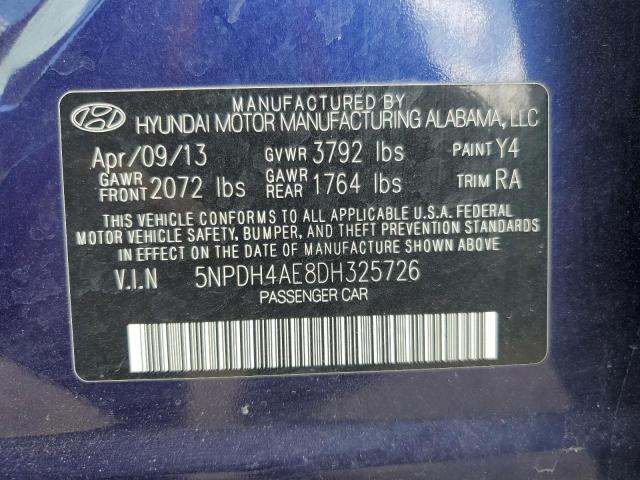 Photo 11 VIN: 5NPDH4AE8DH325726 - HYUNDAI ELANTRA 