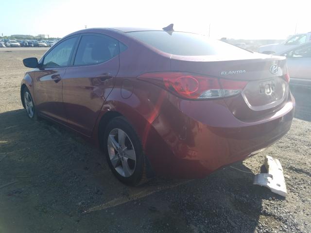 Photo 2 VIN: 5NPDH4AE8DH354773 - HYUNDAI ELANTRA GL 