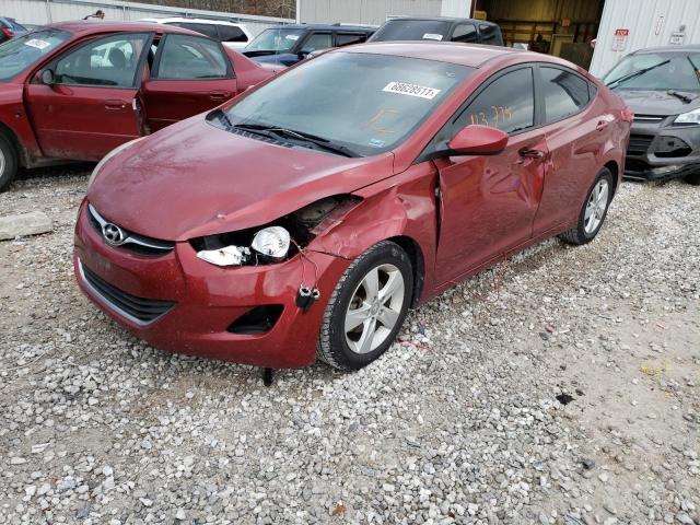 Photo 1 VIN: 5NPDH4AE8DH356992 - HYUNDAI ELANTRA GL 