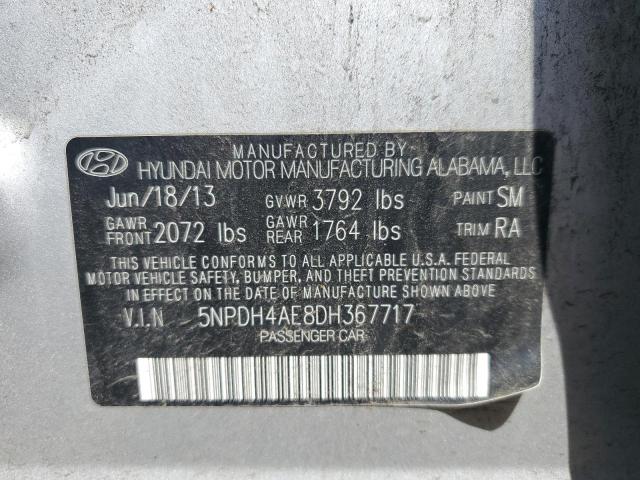 Photo 11 VIN: 5NPDH4AE8DH367717 - HYUNDAI ELANTRA 