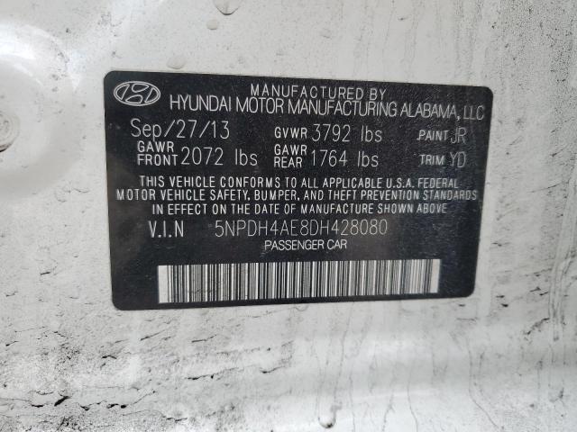 Photo 11 VIN: 5NPDH4AE8DH428080 - HYUNDAI ELANTRA 