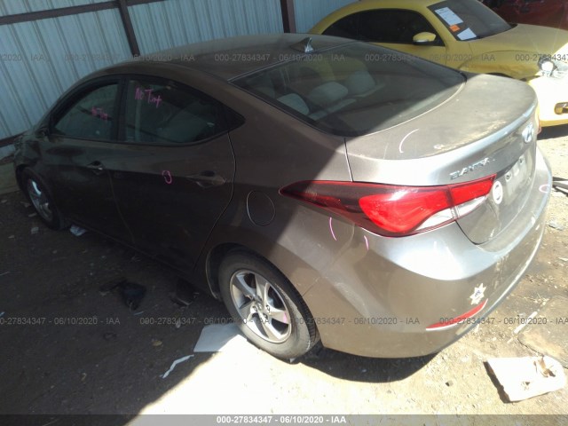 Photo 2 VIN: 5NPDH4AE8EH466071 - HYUNDAI ELANTRA 