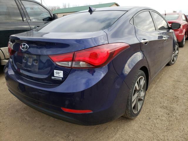 Photo 3 VIN: 5NPDH4AE8EH502423 - HYUNDAI ELANTRA SE 