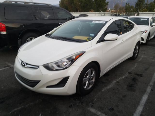 Photo 1 VIN: 5NPDH4AE8EH516161 - HYUNDAI ELANTRA SE 