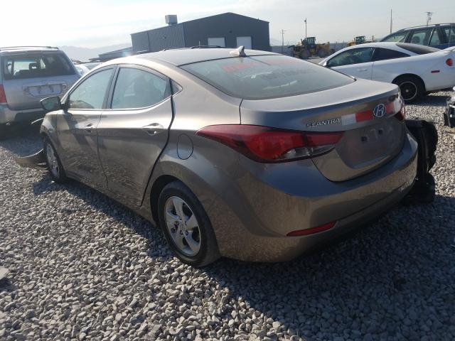 Photo 2 VIN: 5NPDH4AE8EH521800 - HYUNDAI ELANTRA SE 