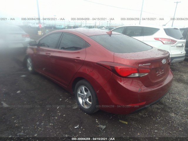 Photo 2 VIN: 5NPDH4AE8EH533414 - HYUNDAI ELANTRA 