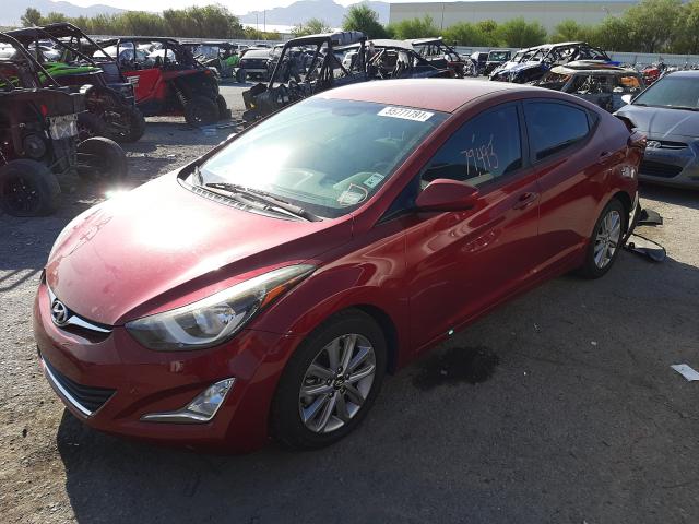 Photo 1 VIN: 5NPDH4AE8EH544560 - HYUNDAI ELANTRA SE 