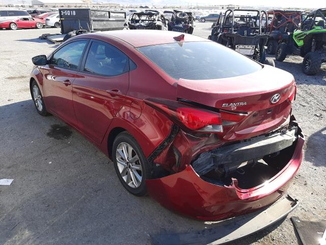 Photo 2 VIN: 5NPDH4AE8EH544560 - HYUNDAI ELANTRA SE 