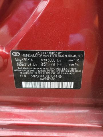 Photo 11 VIN: 5NPDH4AE8EH544784 - HYUNDAI ELANTRA 