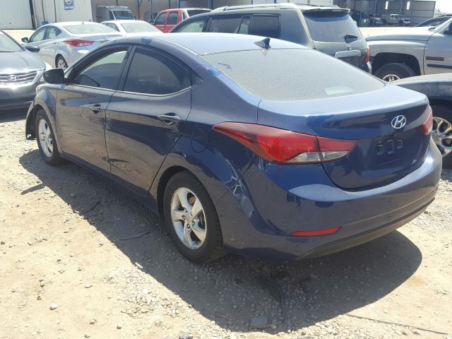 Photo 2 VIN: 5NPDH4AE8FH549923 - HYUNDAI ELANTRA 