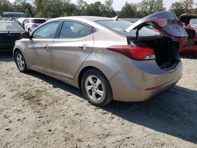 Photo 2 VIN: 5NPDH4AE8FH561876 - HYUNDAI ELANTRA SE 