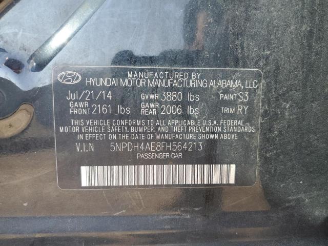 Photo 11 VIN: 5NPDH4AE8FH564213 - HYUNDAI ELANTRA SE 