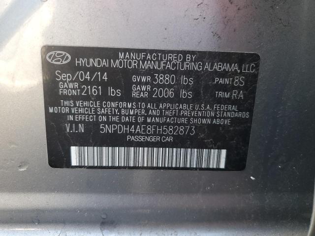 Photo 12 VIN: 5NPDH4AE8FH582873 - HYUNDAI ELANTRA SE 