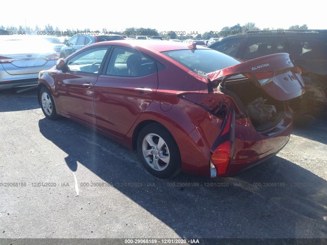 Photo 2 VIN: 5NPDH4AE8FH613037 - HYUNDAI ELANTRA 