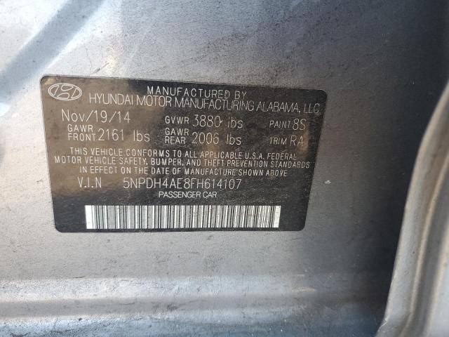 Photo 11 VIN: 5NPDH4AE8FH614107 - HYUNDAI ELANTRA 