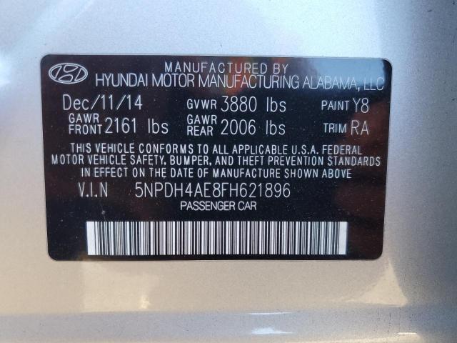 Photo 11 VIN: 5NPDH4AE8FH621896 - HYUNDAI ELANTRA SE 