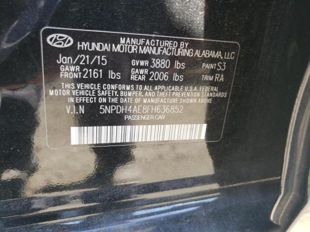 Photo 11 VIN: 5NPDH4AE8FH636852 - HYUNDAI UK 