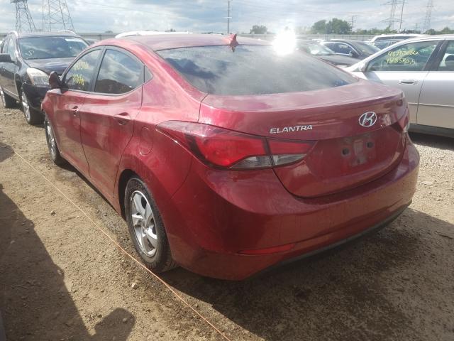 Photo 2 VIN: 5NPDH4AE8FH644997 - HYUNDAI ELANTRA SE 