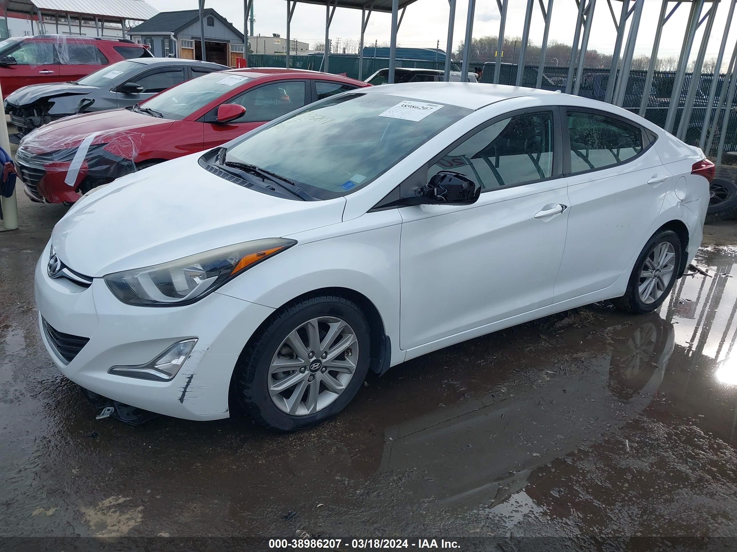 Photo 1 VIN: 5NPDH4AE8GH654785 - HYUNDAI ELANTRA 