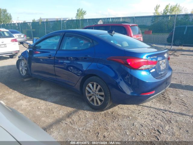 Photo 2 VIN: 5NPDH4AE8GH662174 - HYUNDAI ELANTRA 