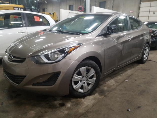 Photo 1 VIN: 5NPDH4AE8GH664281 - HYUNDAI ELANTRA SE 