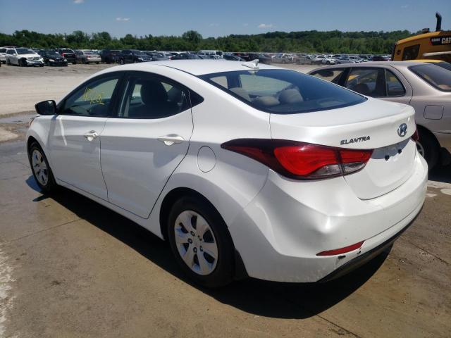 Photo 2 VIN: 5NPDH4AE8GH668301 - HYUNDAI ELANTRA SE 