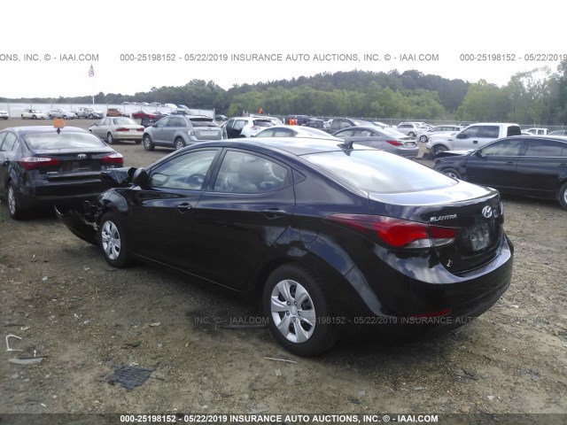 Photo 2 VIN: 5NPDH4AE8GH669299 - HYUNDAI ELANTRA 