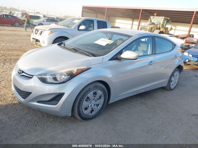 Photo 1 VIN: 5NPDH4AE8GH669738 - HYUNDAI ELANTRA 