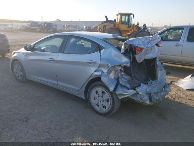 Photo 2 VIN: 5NPDH4AE8GH669738 - HYUNDAI ELANTRA 