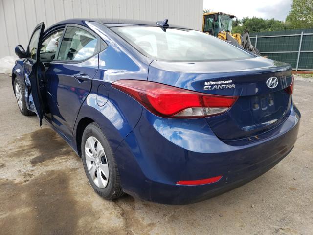 Photo 2 VIN: 5NPDH4AE8GH675376 - HYUNDAI ELANTRA SE 