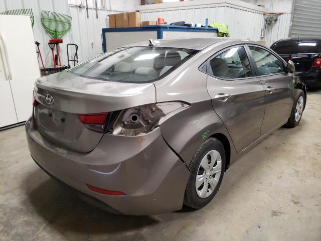 Photo 3 VIN: 5NPDH4AE8GH688273 - HYUNDAI ELANTRA SE 